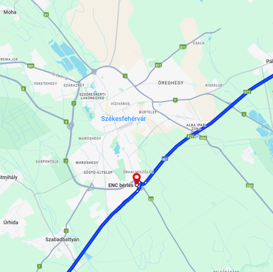 enc kalkulátor térkép